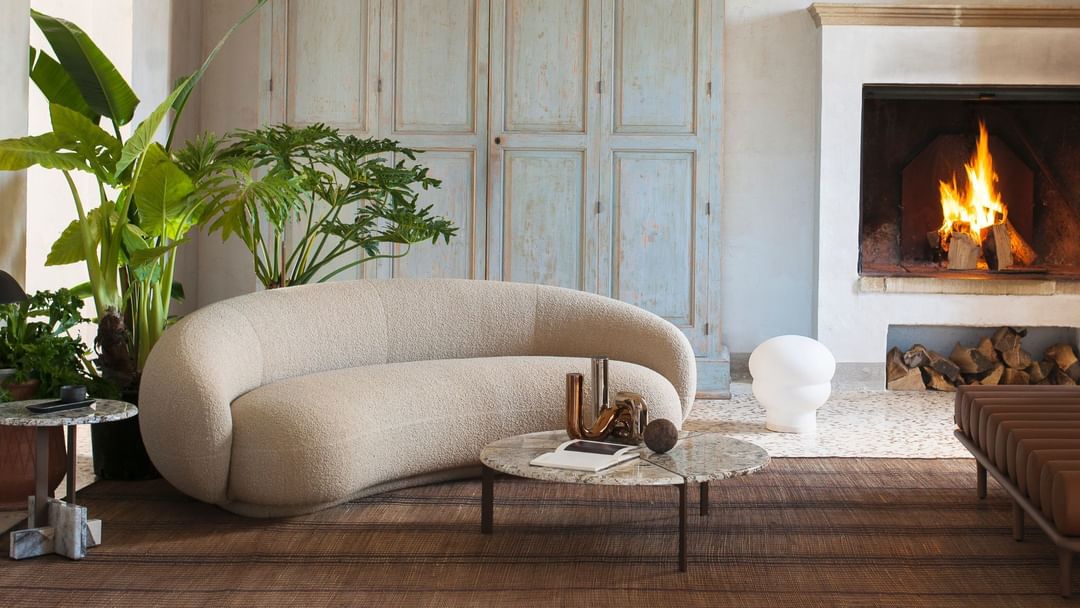 Tacchini Julep Sofa White Upholstered