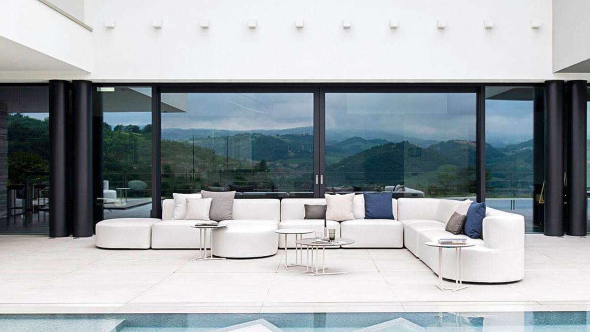 Varaschin Belt Modular Sofa White Upholestry