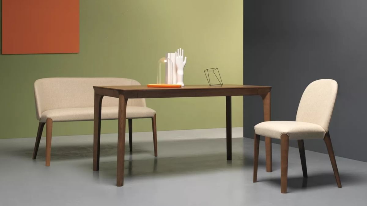 Very Wood Bellevue Dining Settee