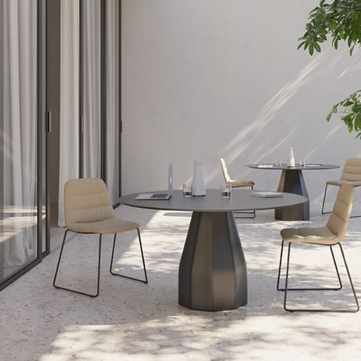Burin' table, black by Viccarbe | Tables And Consoles