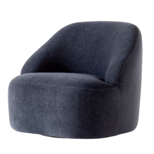 Andtradition Margas Swivel Lounge Chair LC2 07