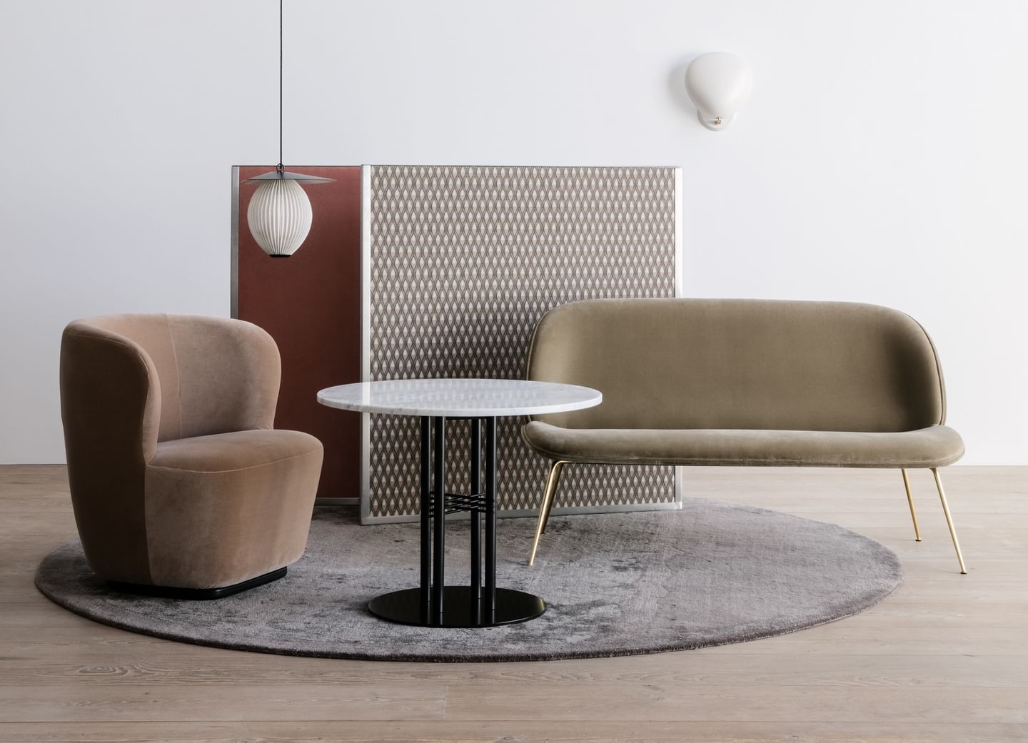 Gubi ts table insitu sofa haute living