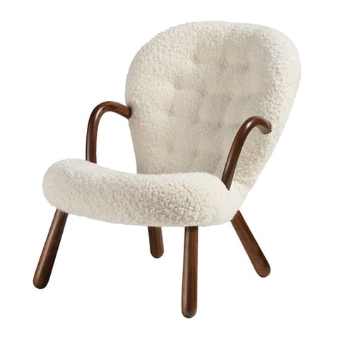 Dagmar Clam Chair upholstered thumbnail