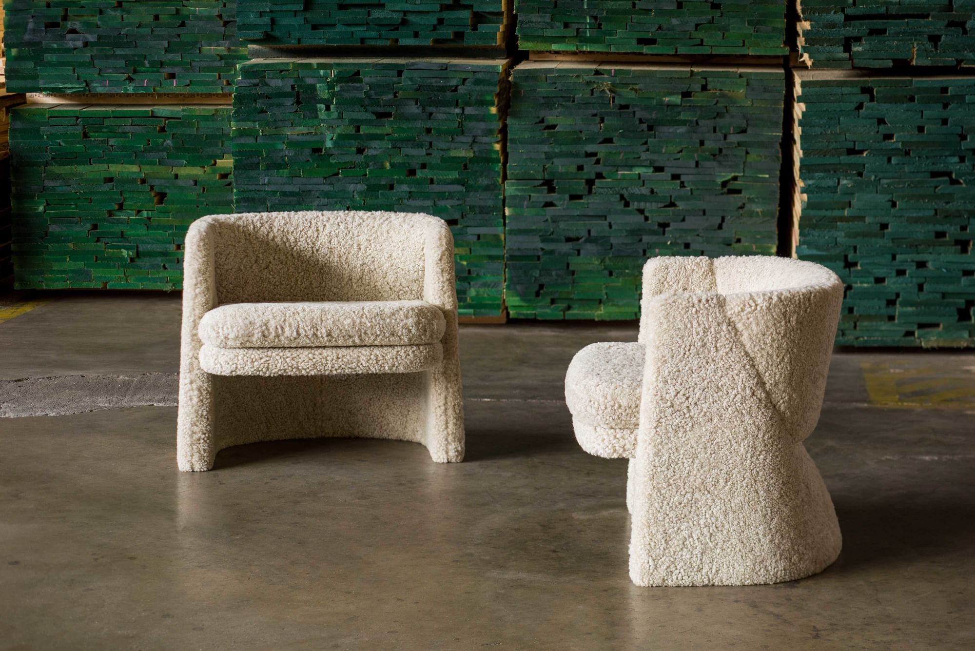 Dela espada cursa lounge chair sheep