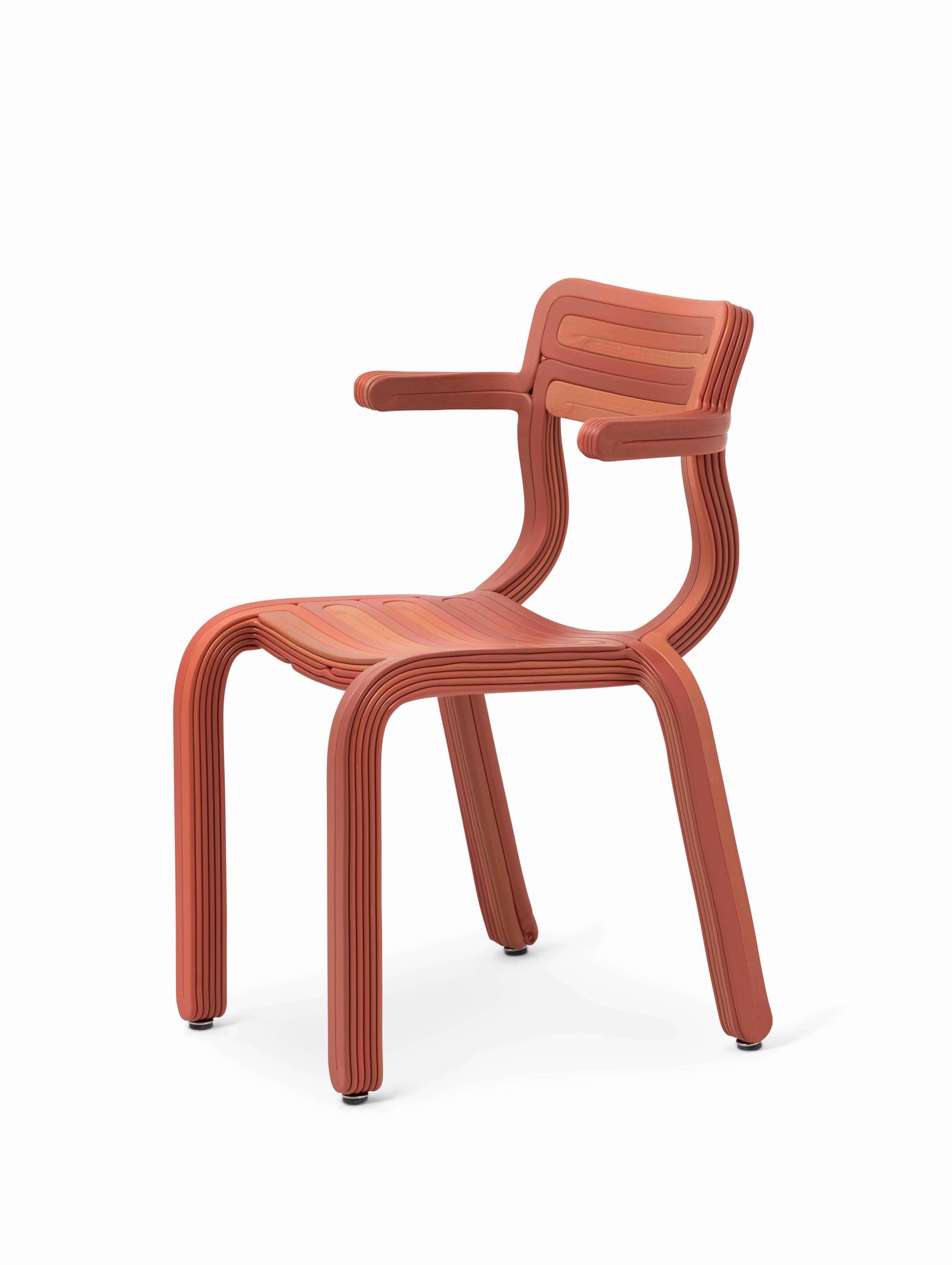 Kooij rvr armchair chair ketchup haute living copy