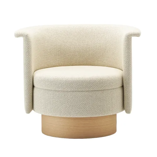Karimoku N SW01 Swivel Armchair thumbnail