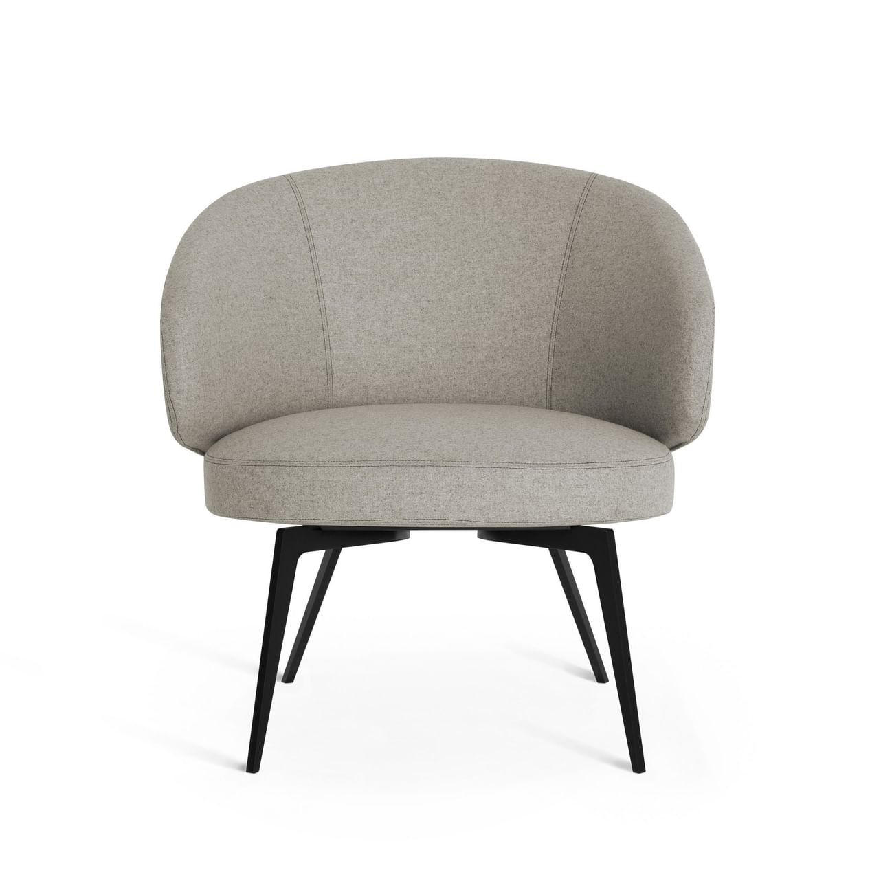 Lema furniture bice lounge chair front haute living