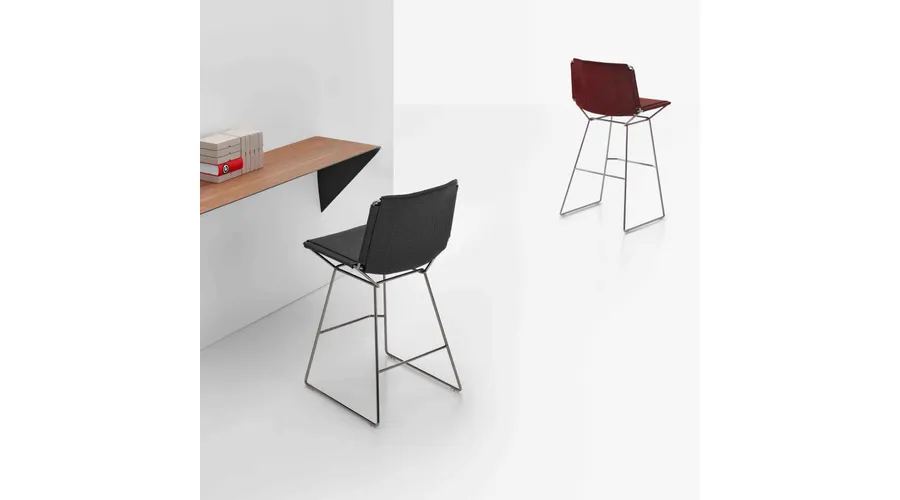 Neil Textile Bar + Counter Stool by MDF Italia | Haute Living