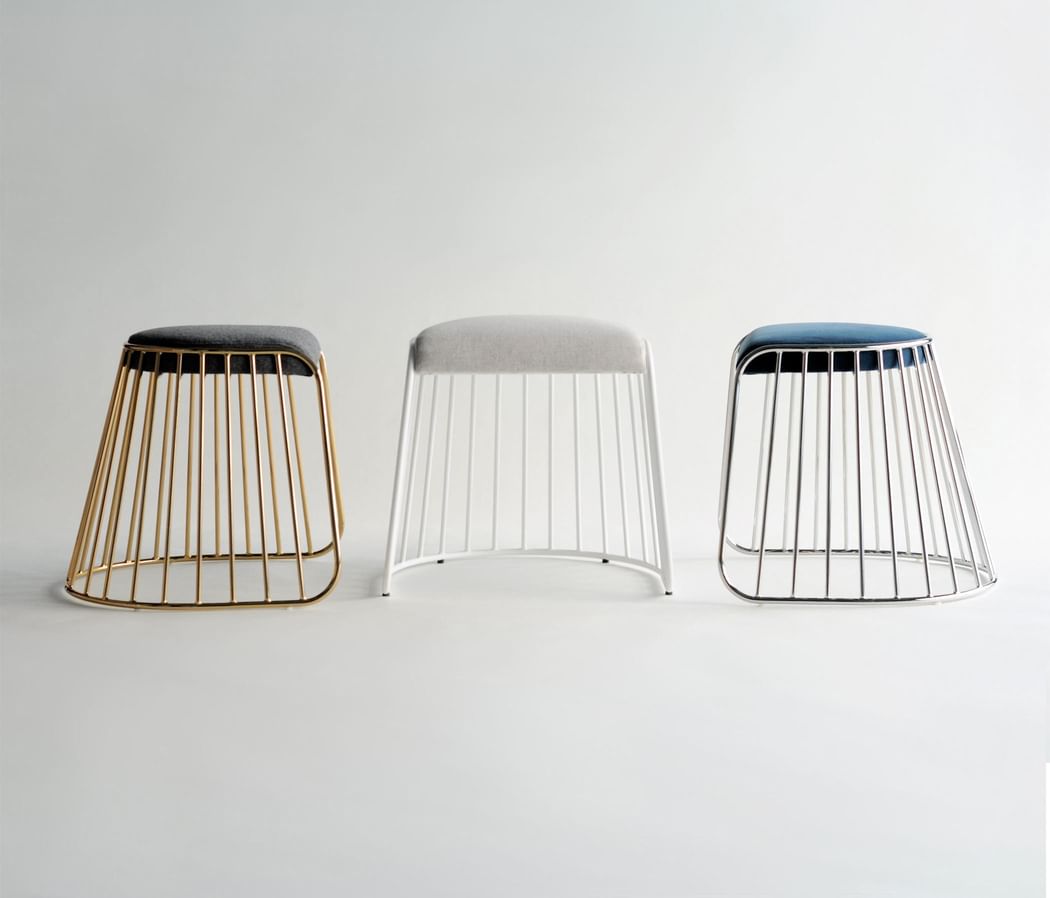 Phase Design Brides Veil Stool Low Trio Haute Living