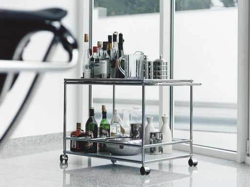 Usm-haller-serving-cart-haute-living