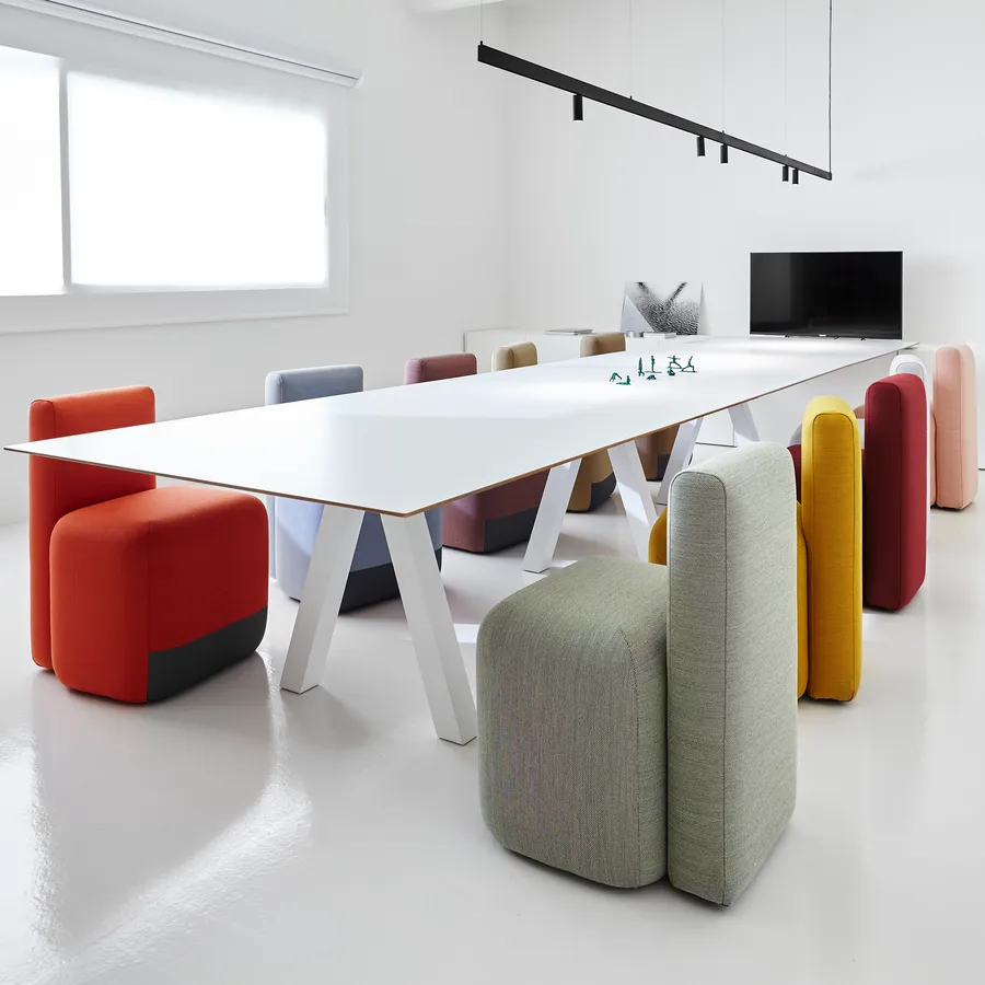 Viccarbe Trestle Dining Table | Haute Living | Haute Living